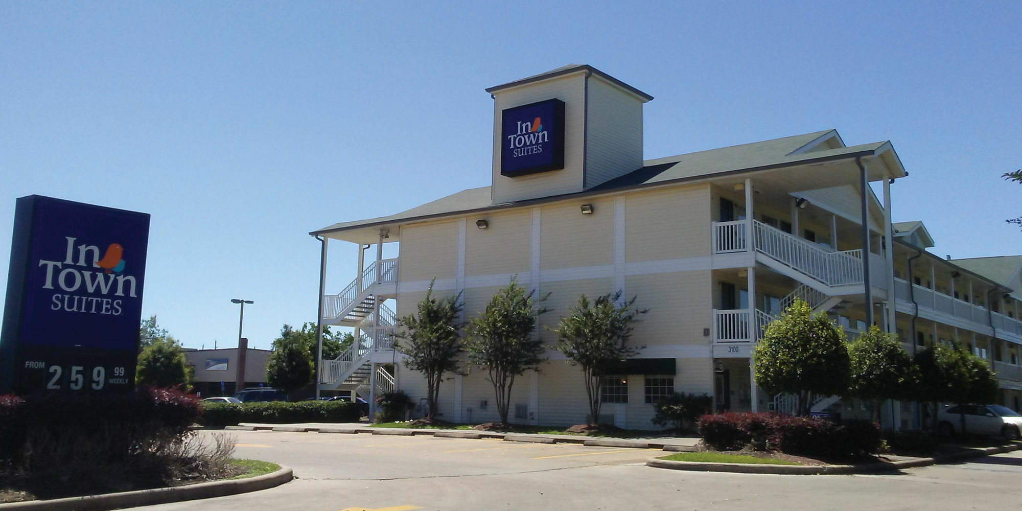 Intown Suites Extended Stay Houston Tx - Westchase Exterior photo